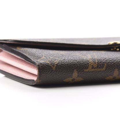 Louis Vuitton Monogram Sarah Wallet NM Rose Ballerine 4 of 8