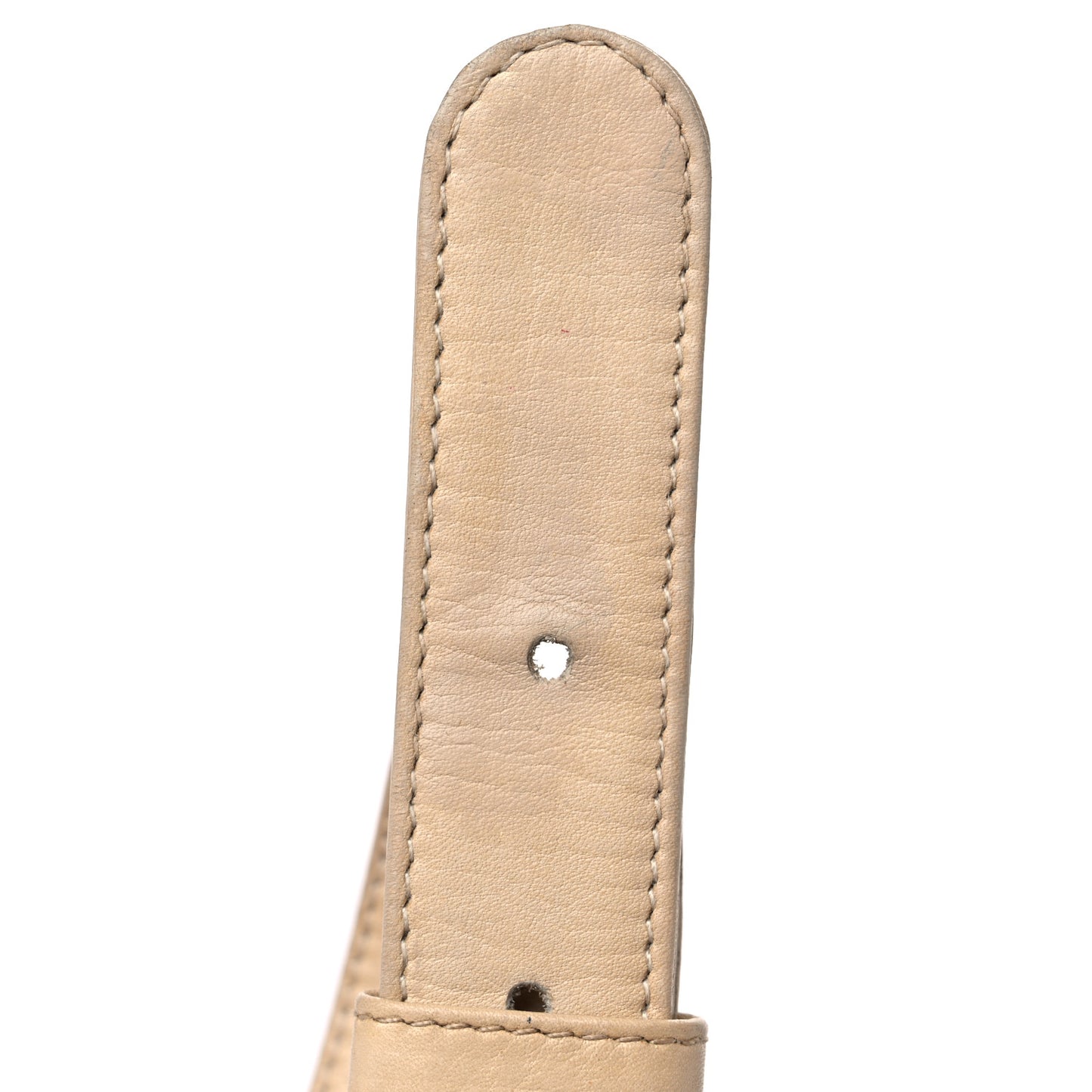 Lambskin Quilted Flap Waist Belt Bag 75 30 Beige