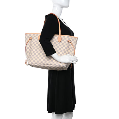 Louis Vuitton Damier Azur Neo Neverfull MM 2 of 9