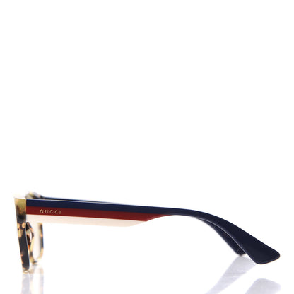 Gucci Acetate Square Frame Web Sunglasses GG0341S Tortoise 3 of 9