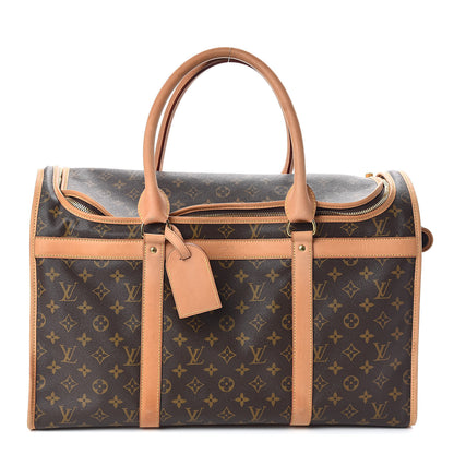 Louis Vuitton Monogram Sac Chien 50 Pet Carrier 1 of 10