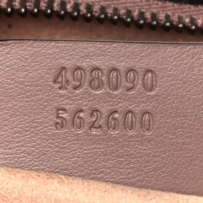 Gucci Calfskin Matelasse Large GG Marmont Shoulder Bag Porcelain Rose 7 of 19