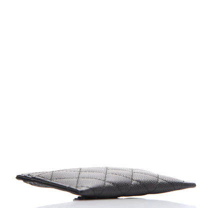 Chanel Caviar Quilted Boy Card Holder Black 3 of 10