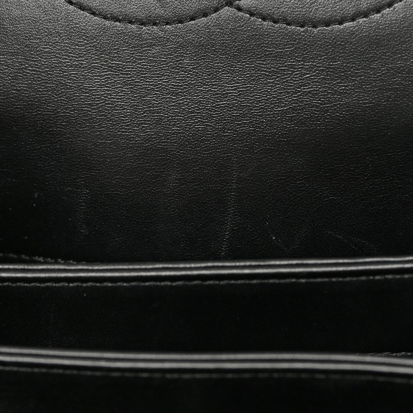 Lambskin Quilted Small Trendy CC Dual Handle Flap Bag Black