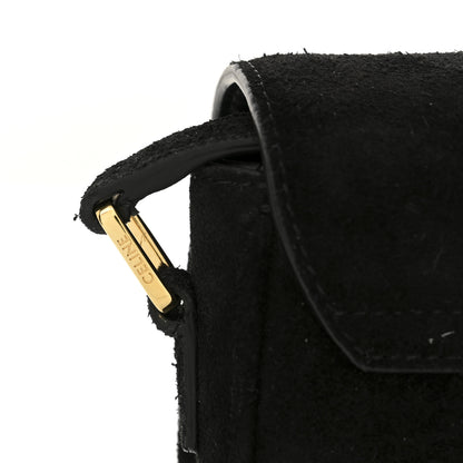 Celine Suede Small Pampille C Bag Black 10 of 10