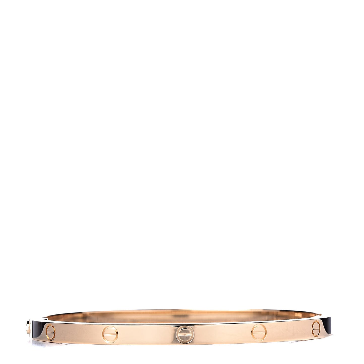 18K Yellow Gold Small LOVE Bracelet 15