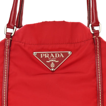 Prada Tessuto Nylon Tote Red 8 of 12