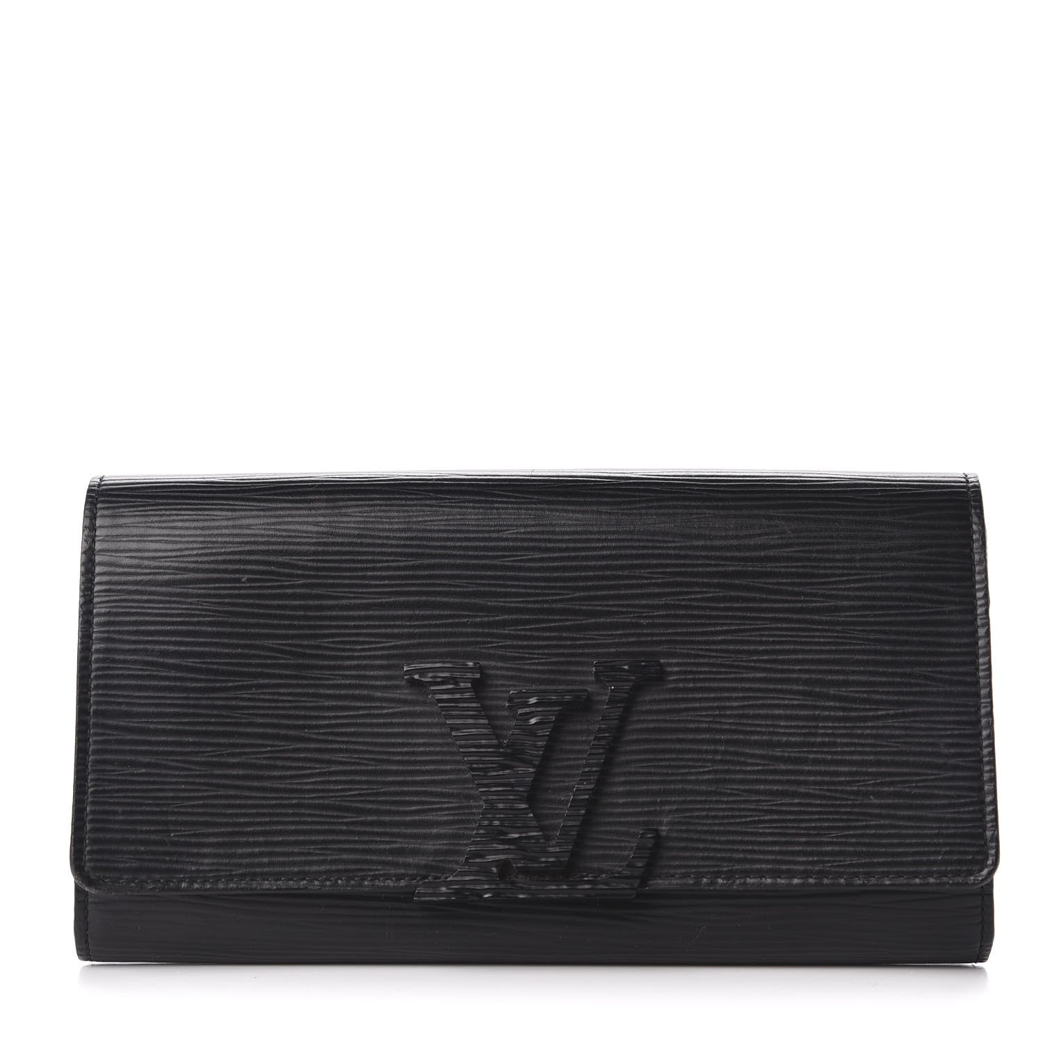 Louis Vuitton Epi Louise Wallet Black 1 of 7
