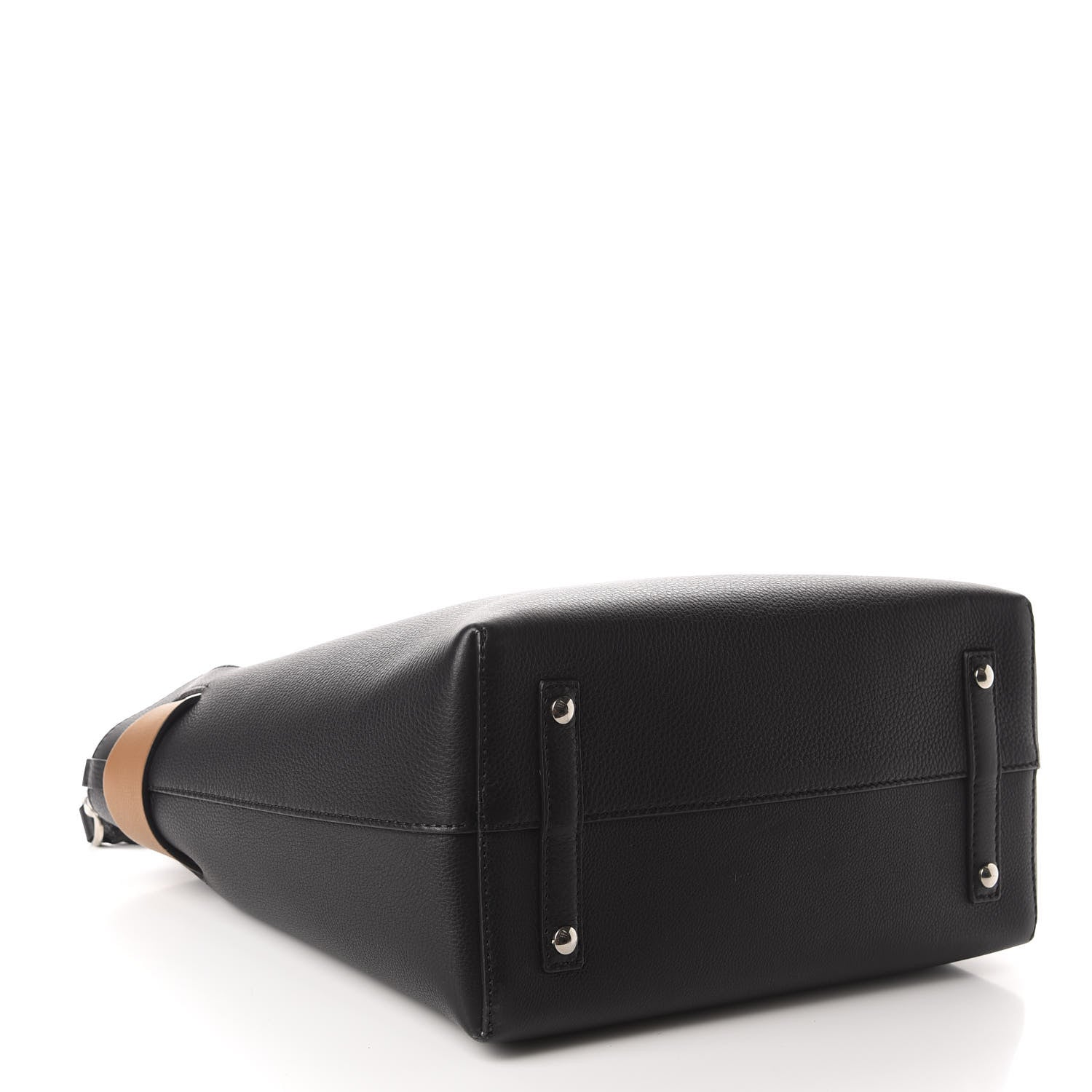 Burberry Soft Grain Calfskin Medium Belt Bag Black 4 of 10