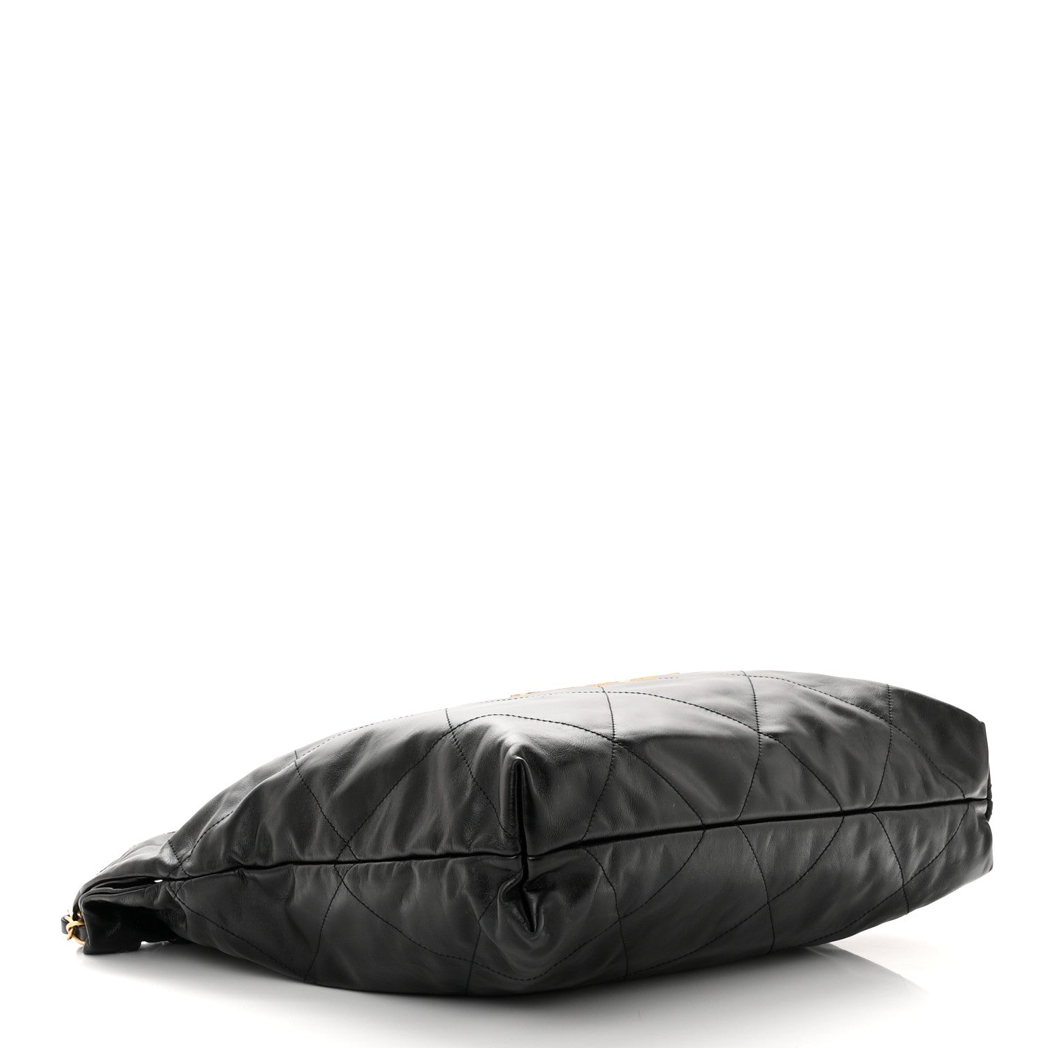 Chanel Shiny Calfskin Quilted Chanel 22 Black 5 of 11