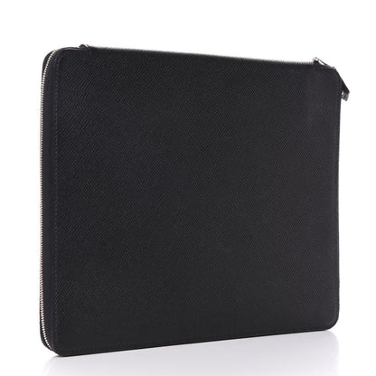 Hermes Epsom E-Zip iPad Notebook Cover Black 3 of 17