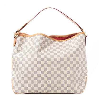Louis Vuitton Damier Azur Delightful MM Pink 1 of 7