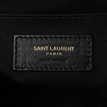 Saint Laurent Calfskin Matelasse Monogram Lou Camera Bag Military Green 6 of 10