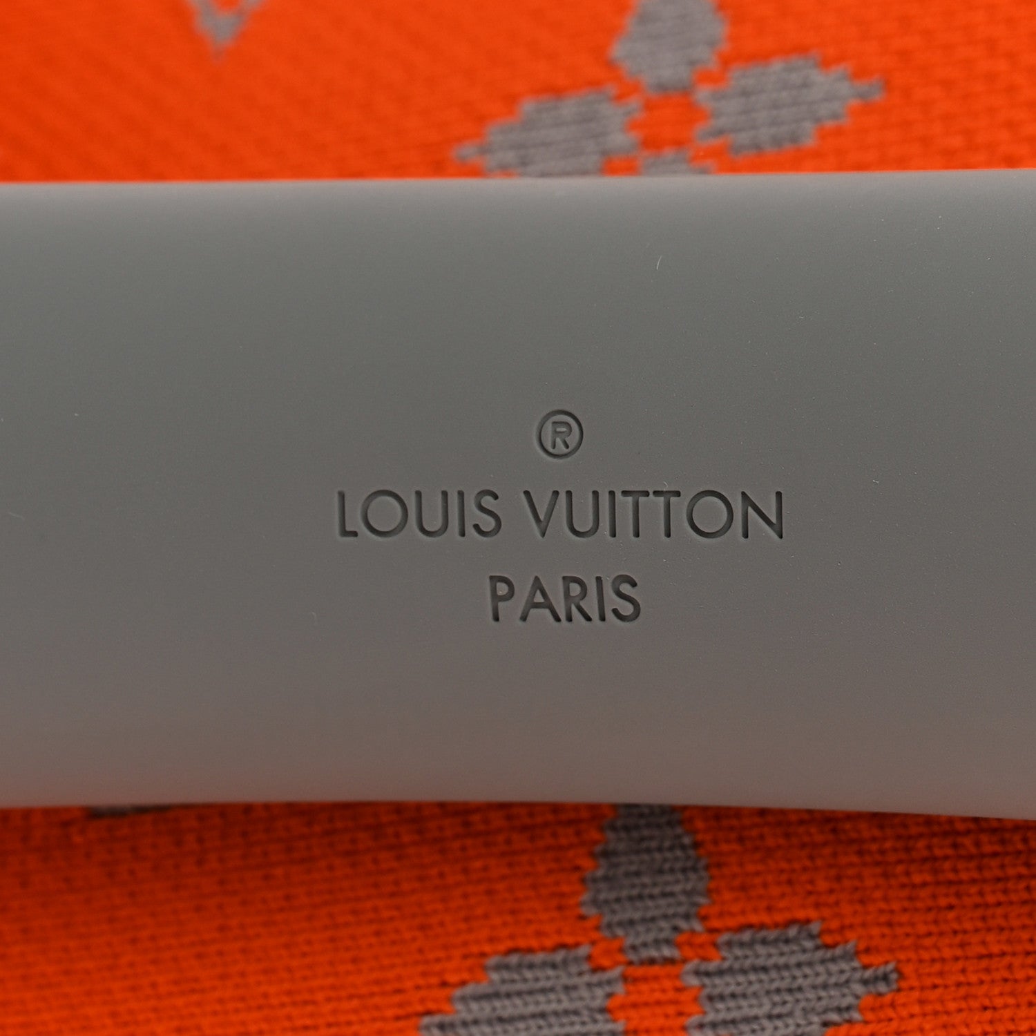 Louis Vuitton Knit Monogram Horizon Soft Duffle 55 Orange 5 of 12
