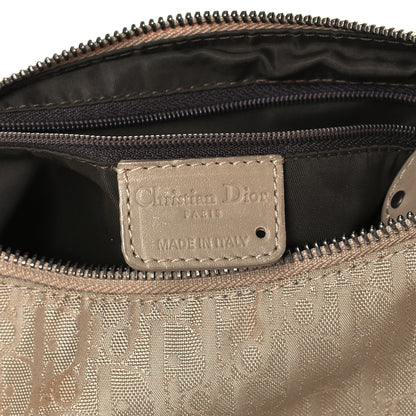 Christian Dior Monogram Braided Hobo Beige 8 of 14