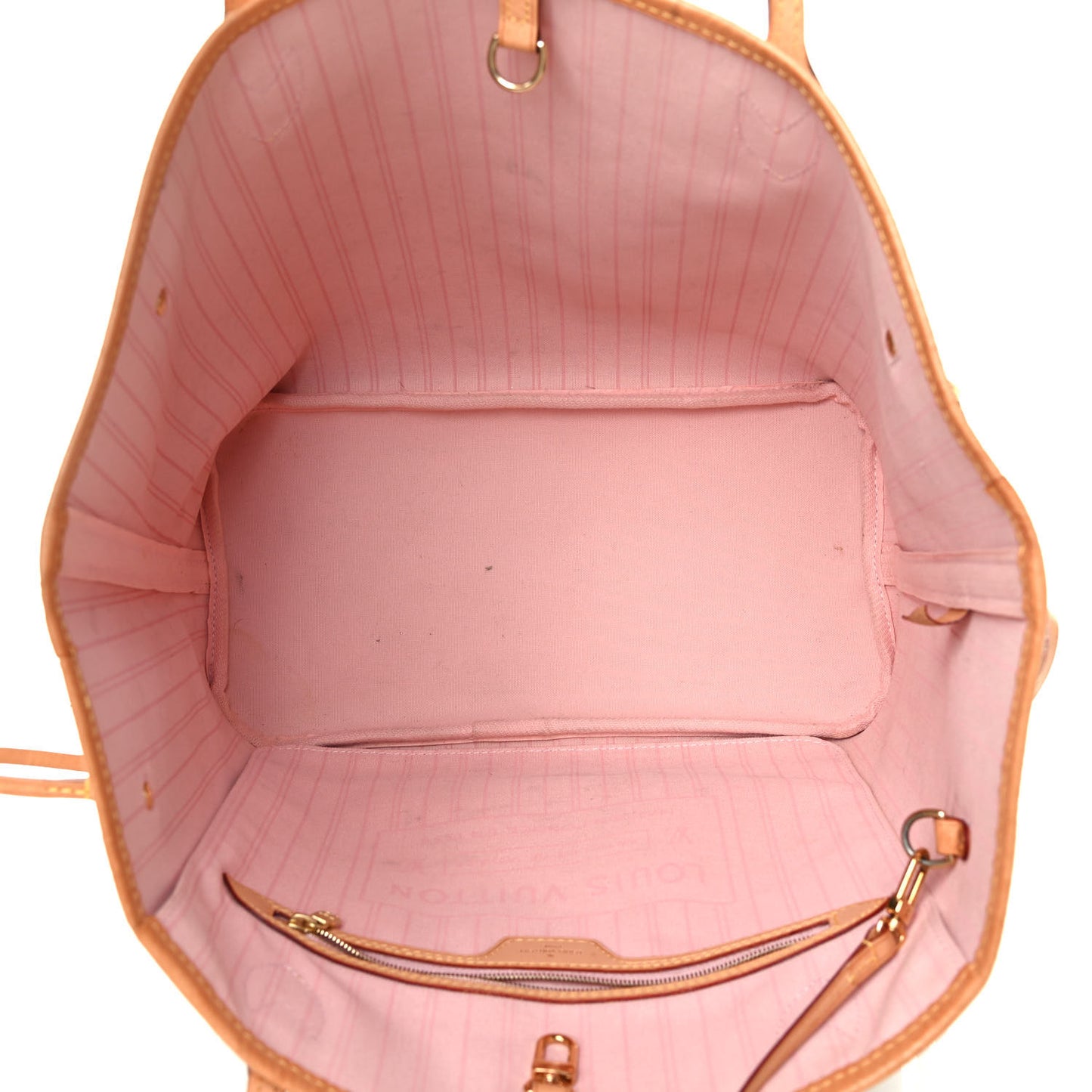 Damier Azur Neo Neverfull MM Rose Ballerine