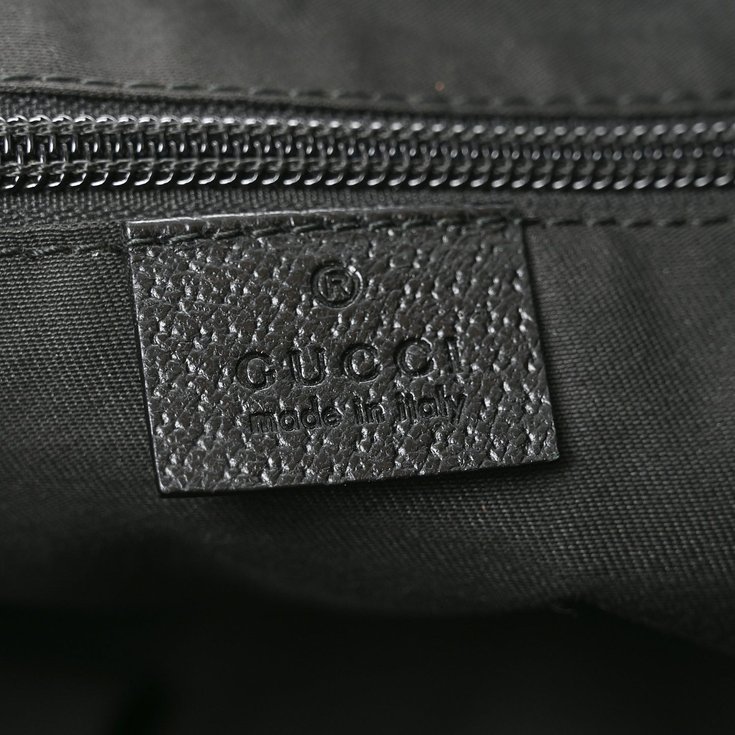 Monogram Medium Half Moon Hobo Black