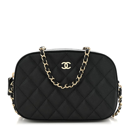 Chanel Caviar Quilted Vanity With Chain Black 1 of 13