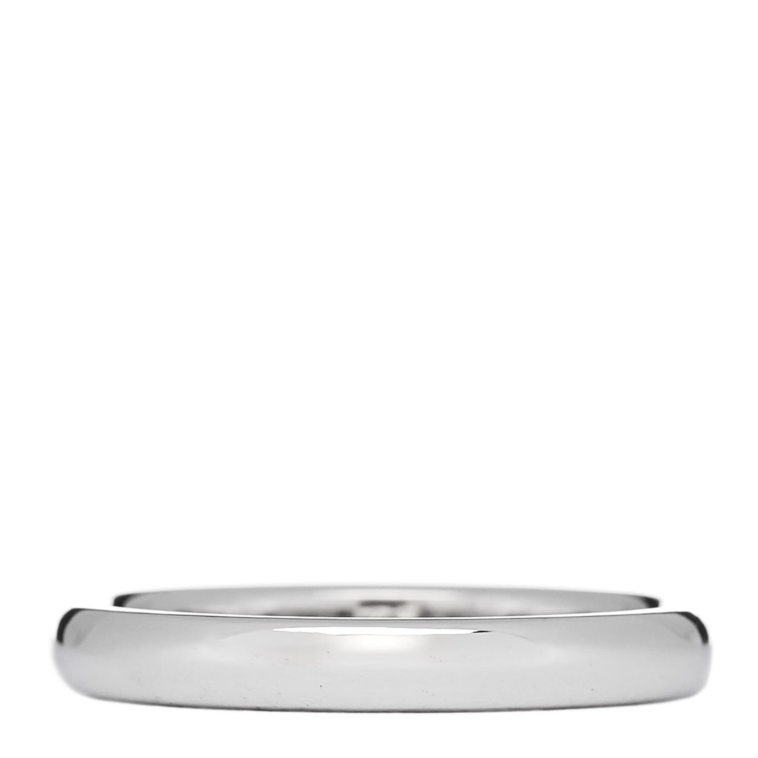 Tiffany Platinum 3mm Classic Wedding Band Ring 58 8.25 1 of 4