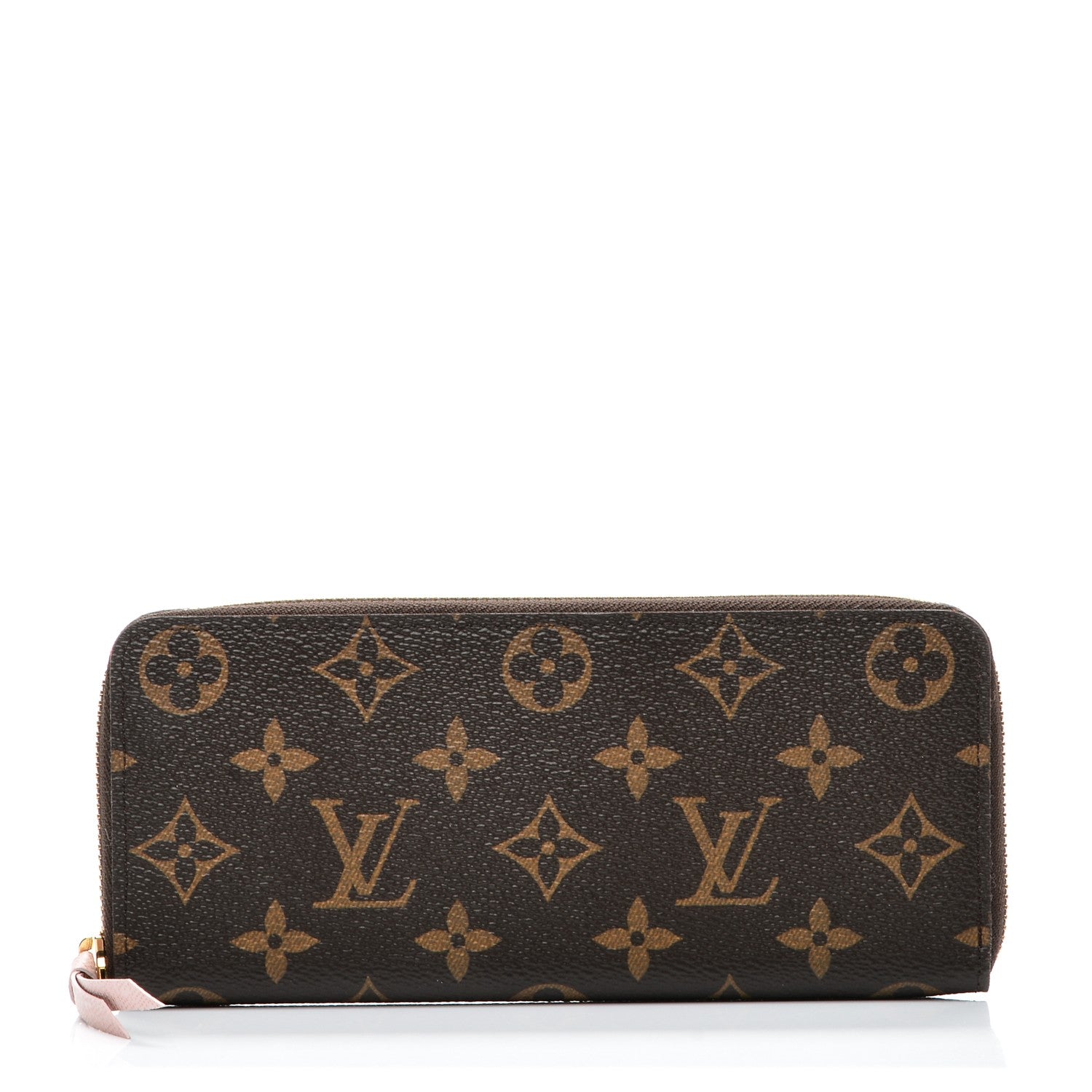 Louis Vuitton Monogram Clemence Wallet Rose Ballerine 1 of 6