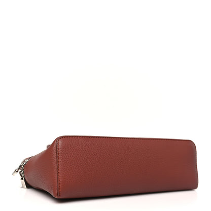 Loro Piana Grained Calfskin L19 Extra Pocket Pouch Kummel 4 of 10