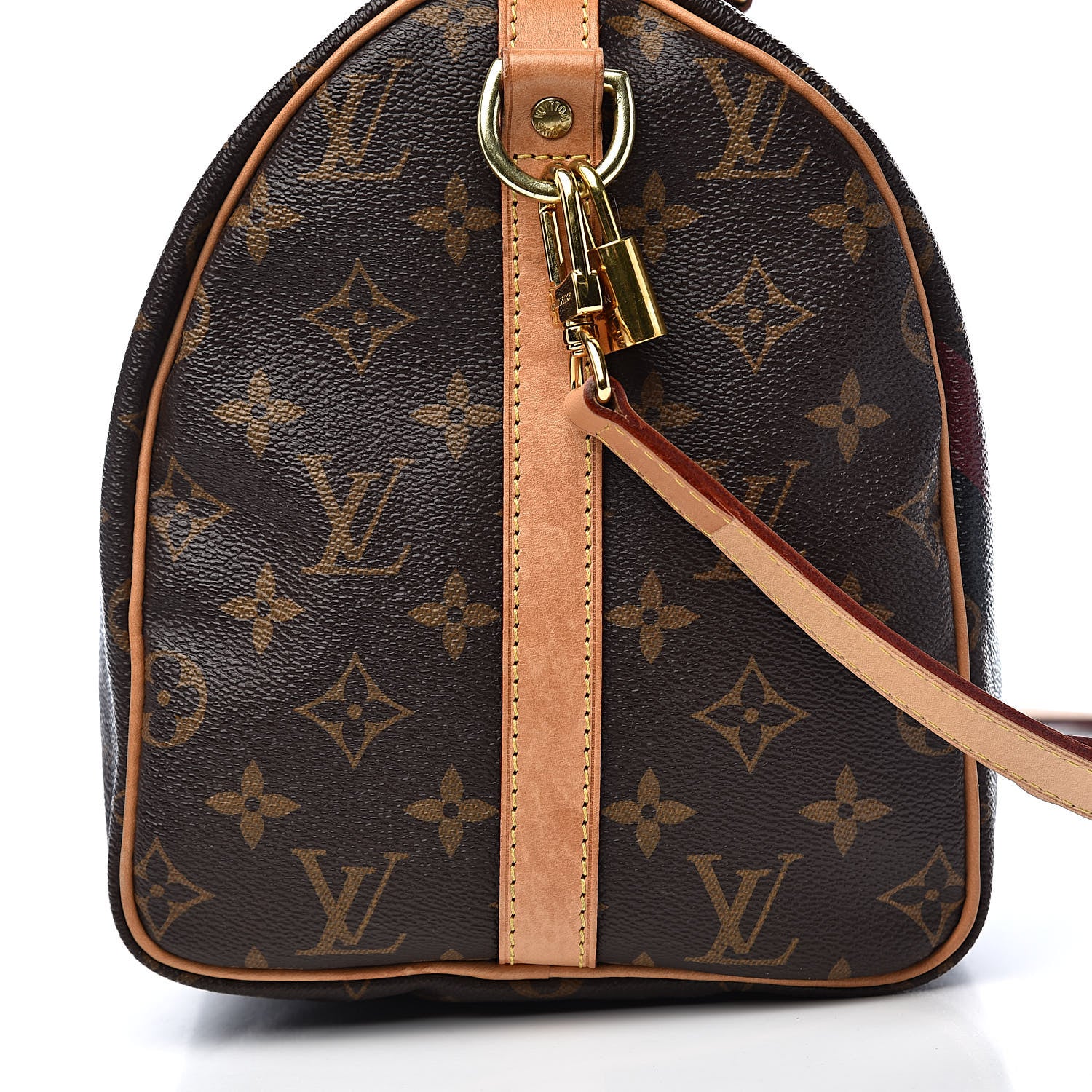 Louis Vuitton Monogram My LV Heritage Speedy Bandouliere 30 Bordeaux Black 12 of 14