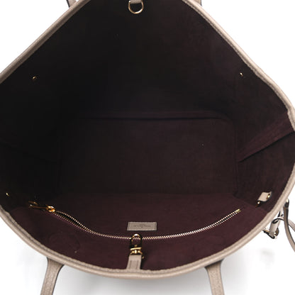 Louis Vuitton Empreinte Monogram Giant Neverfull MM Tourterelle 5 of 11