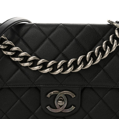Chanel Caviar Quilted Large Retro Class Flap Black 8 of 15