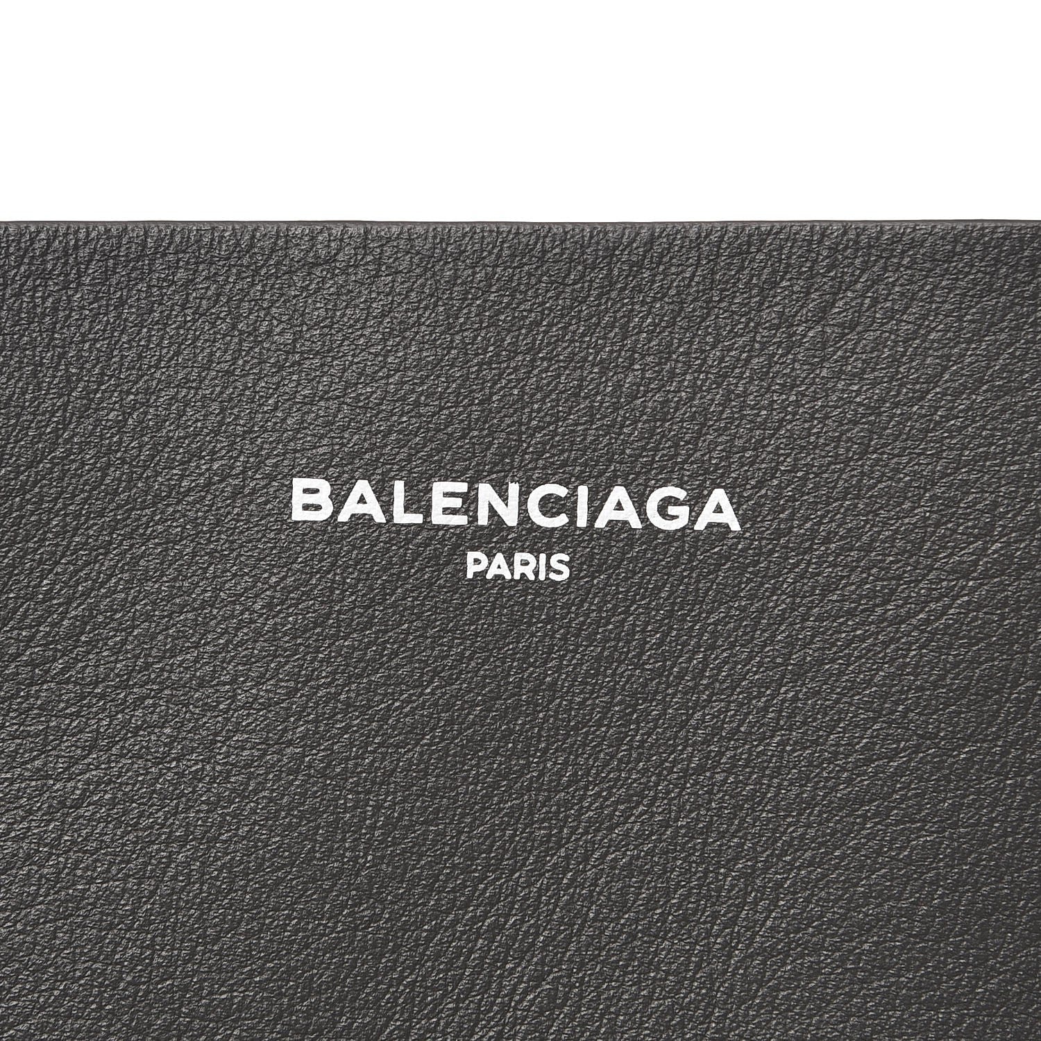 Balenciaga Veau Baltimore Double Sided Medium Everyday Tote Gris Fossile Bleu Turquoise 9 of 9