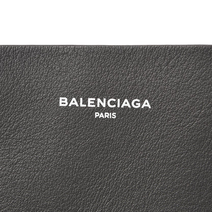 Balenciaga Veau Baltimore Double Sided Medium Everyday Tote Gris Fossile Bleu Turquoise 9 of 9