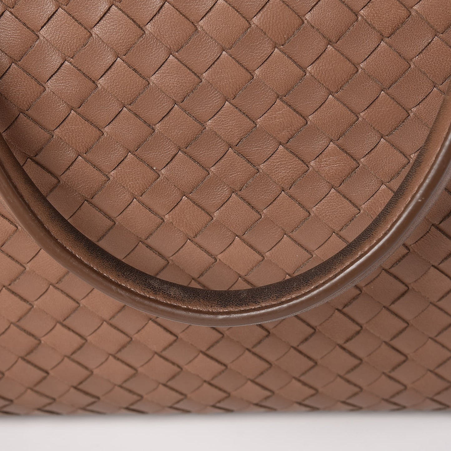 Nappa Intrecciato Milano Tote Toffee