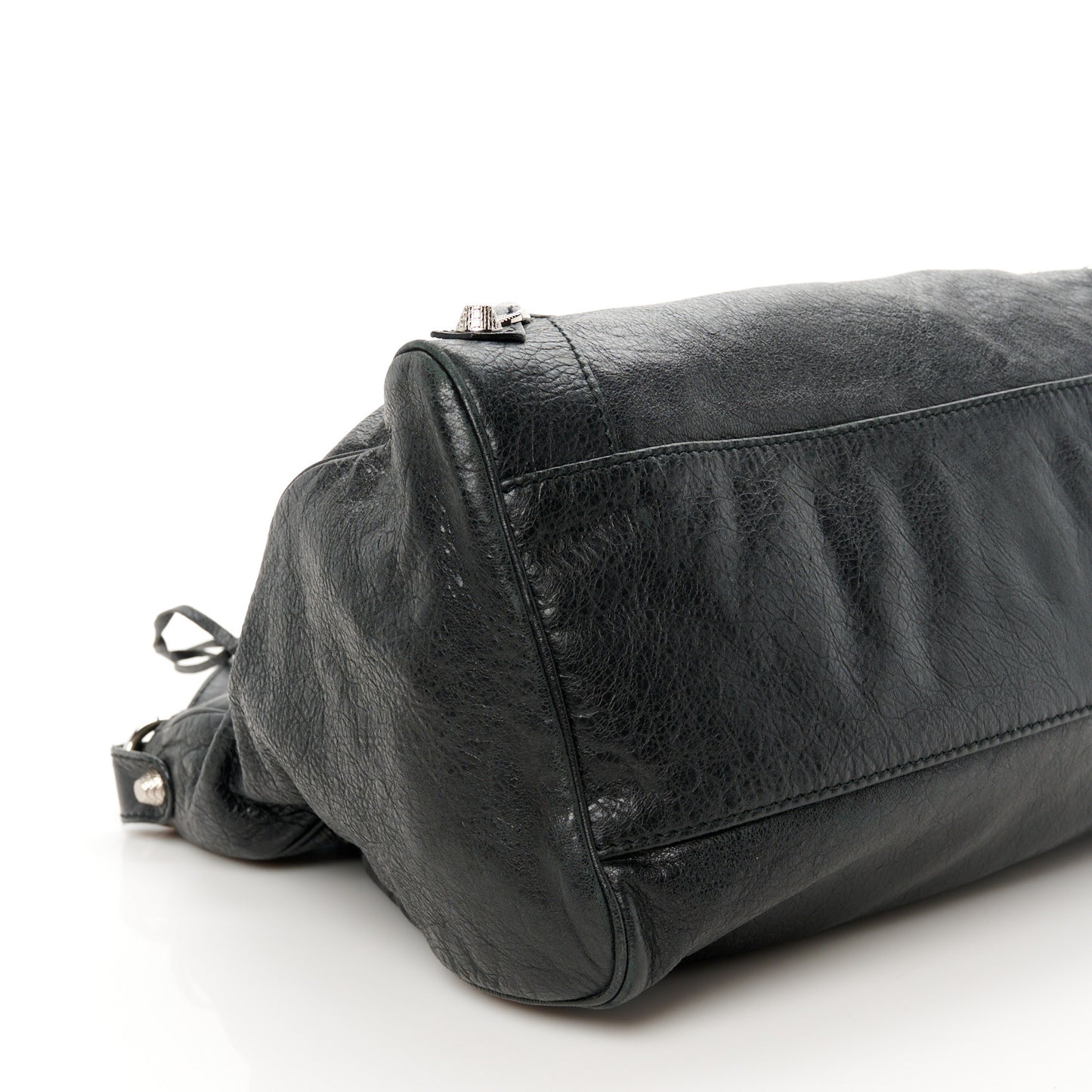 Agneau Giant 12 Silver Hardware Velo Black