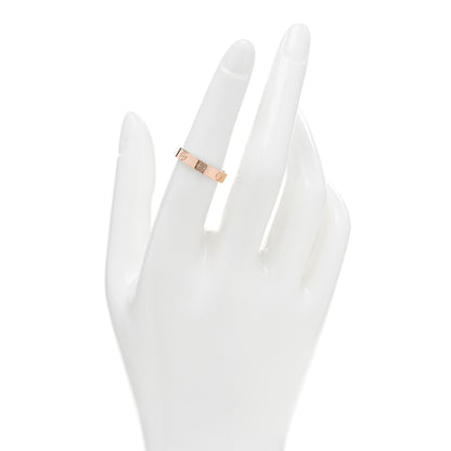 Cartier 18K Pink Gold 3.5mm LOVE Wedding Band Ring 53 6.5 2 of 4