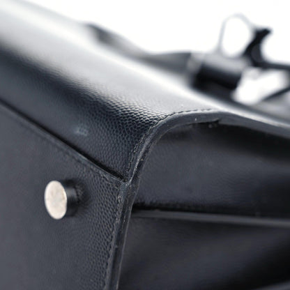 Saint Laurent Grained Calfskin Small Sac De Jour Black 13 of 28
