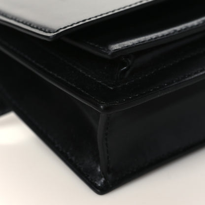 Balenciaga Shiny Box Calfskin Monochrome XS Sharp Belt Bag Black 7 of 11