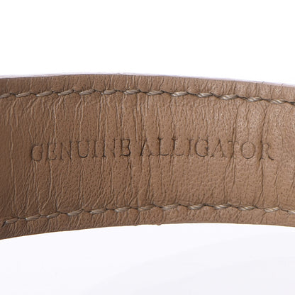 Burberry Stainless Steel Alligator Diamond Bezel 38mm The Britain Quartz Watch Champagne BBY1400 6 of 7