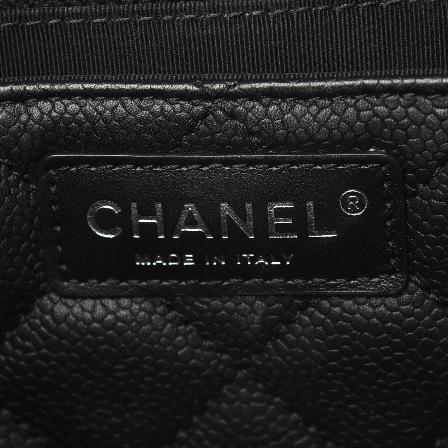 Chanel Caviar Quilted Large CC Box Shopping Tote Black 8 of 17