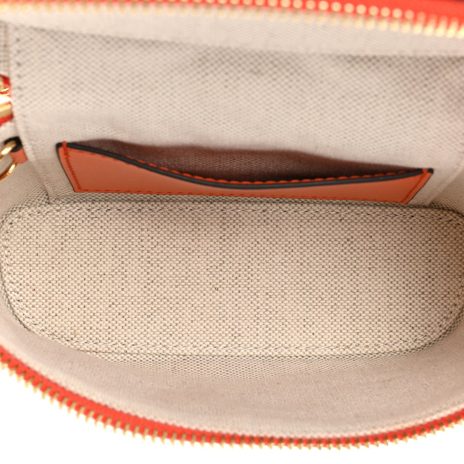Gucci Calfskin GG Matelasse Mini Top Handle Bag Deep Orange 5 of 9