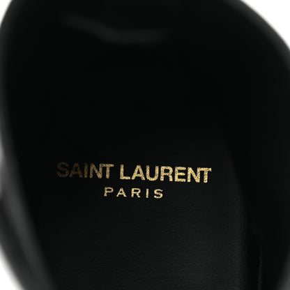 Saint Laurent Calfskin Wyatt 30 Jodhpur Boots 42 Black 7 of 15