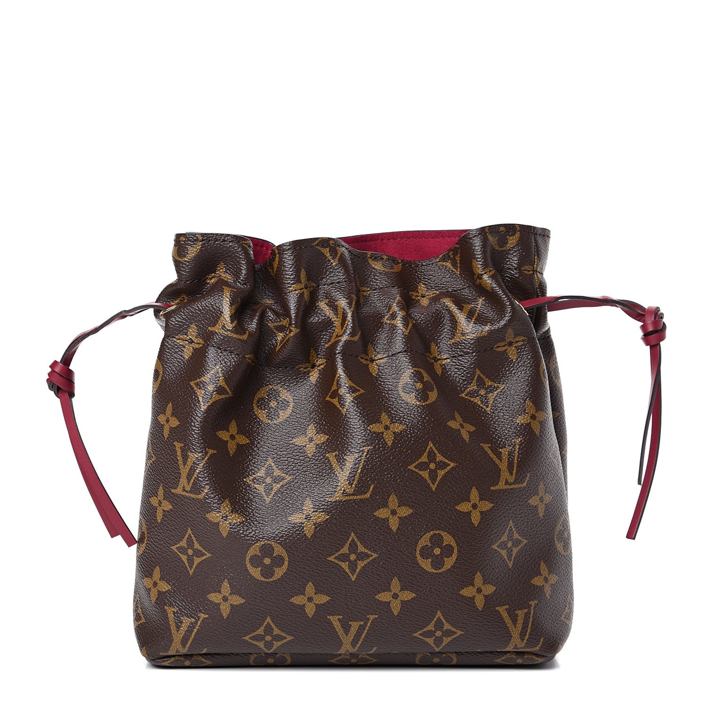 Monogram Pouch Noe Fuchsia