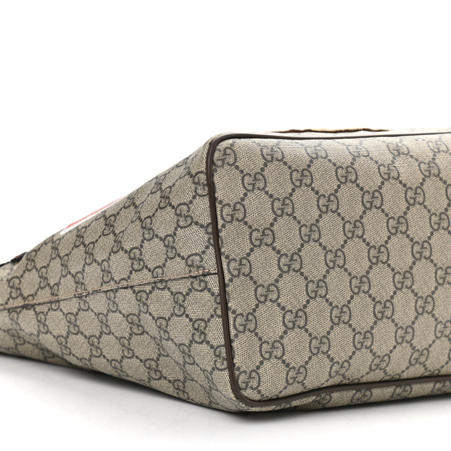 Soft GG Supreme Monogram Courrier Medium Crossbody Tote Beige New Acero