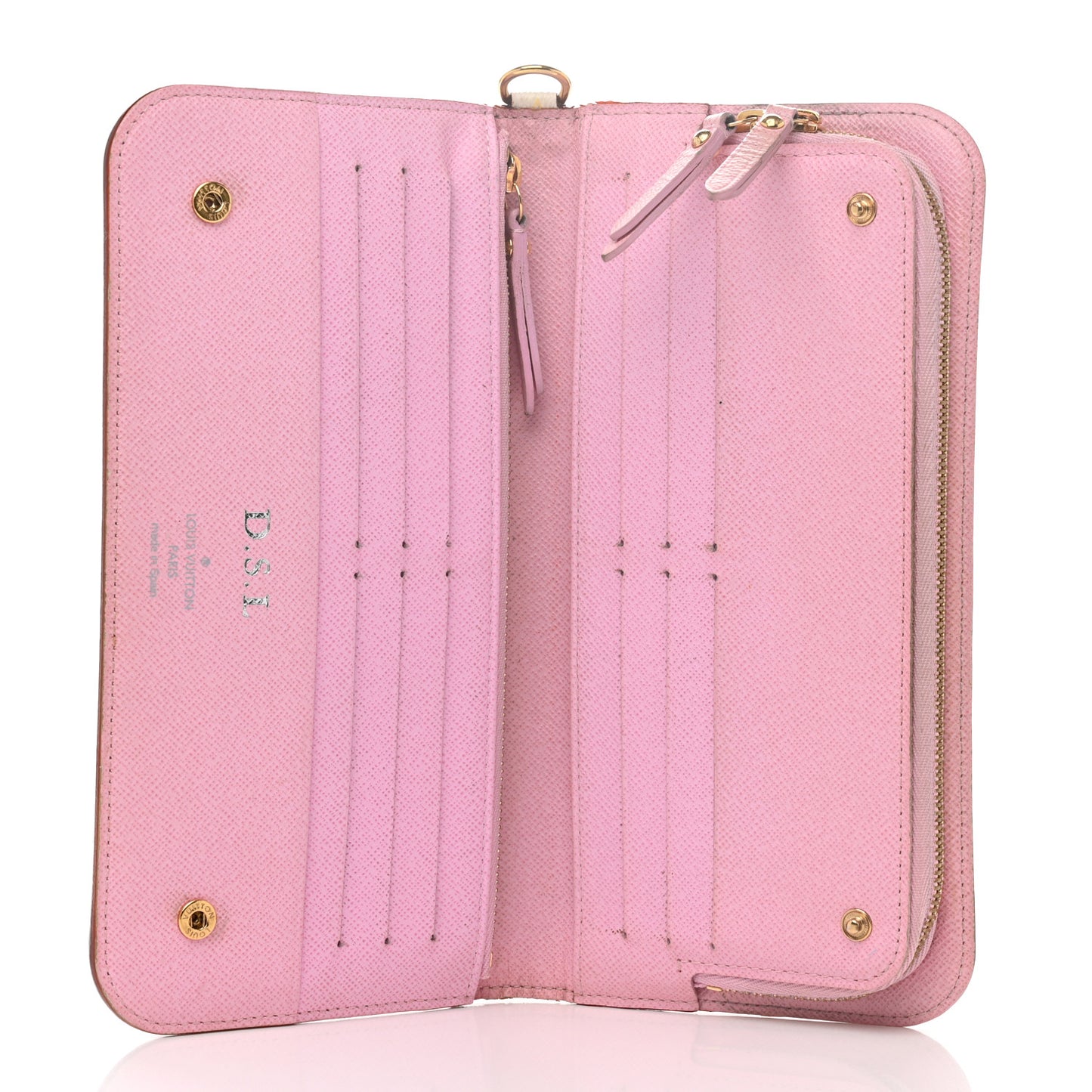 Monogram Multicolor Insolite Wallet White Litchi