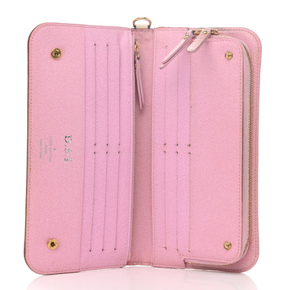 Louis Vuitton Monogram Multicolor Insolite Wallet White Litchi 5 of 10