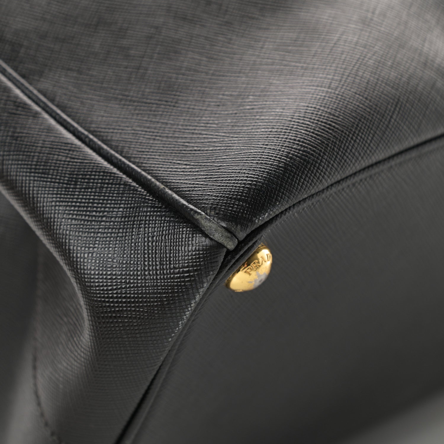 Prada Saffiano Lux Large Tote Black 10 of 21