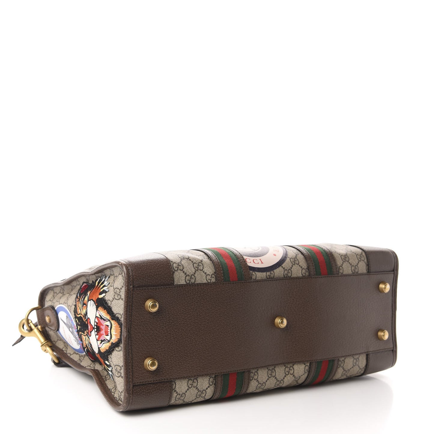 Soft GG Supreme Monogram Courrier Medium Duffle Bag Beige New Acero Multicolor