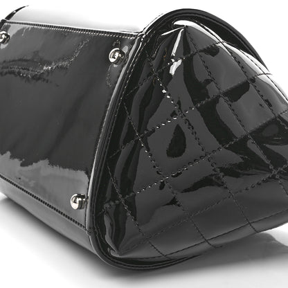 Chanel Vinyl Small Lipstick Tote Black 10 of 10