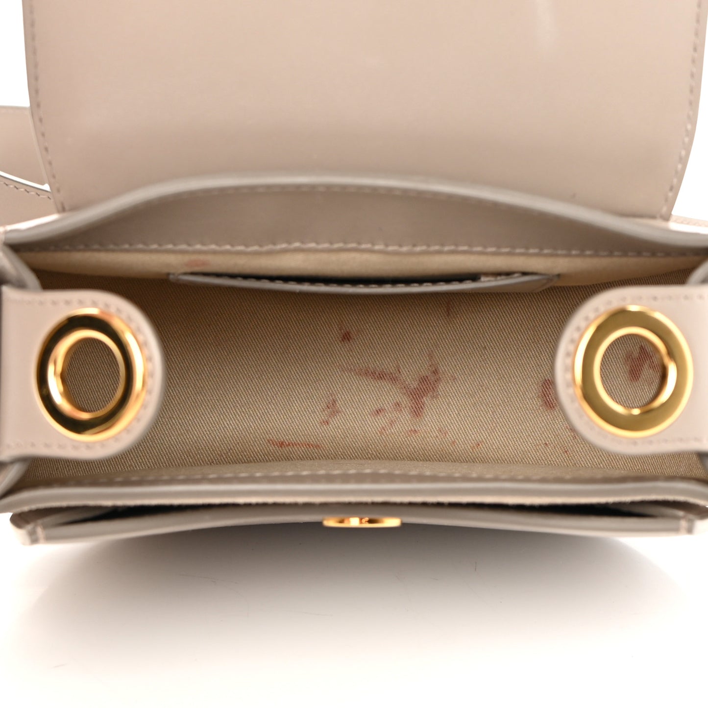 Calfskin Small Tess Bag Motty Grey