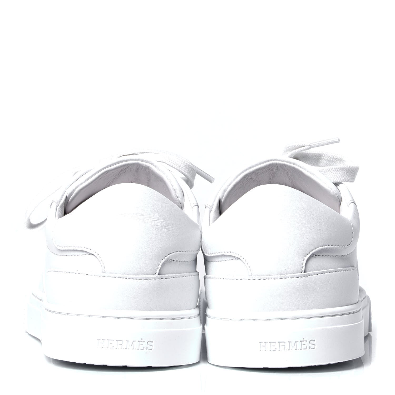 Hermes Calfskin Day Sneakers 38 White 4 of 6