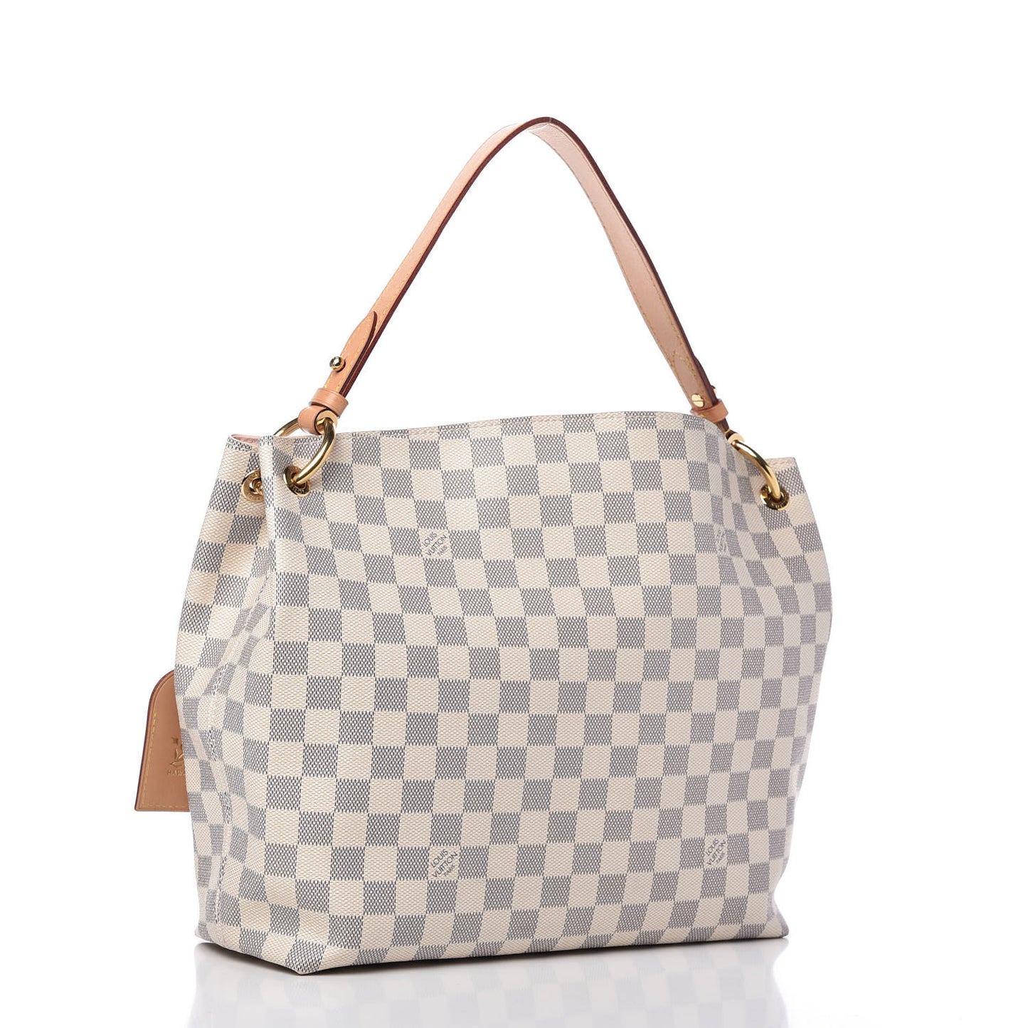 Damier Azur Graceful PM Rose Ballerine