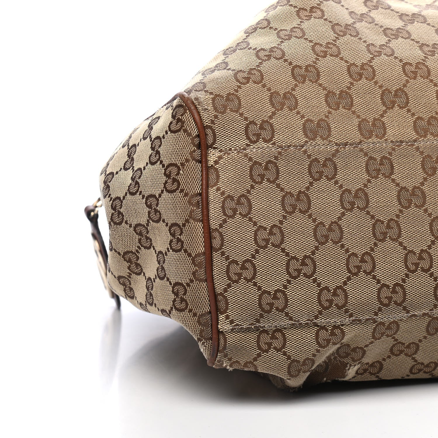 Gucci Monogram Large Sukey Tote Brown 8 of 13